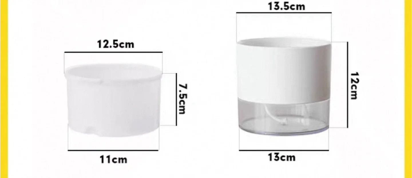 Automatic plant watering pots (set of 2) image indicator(9)