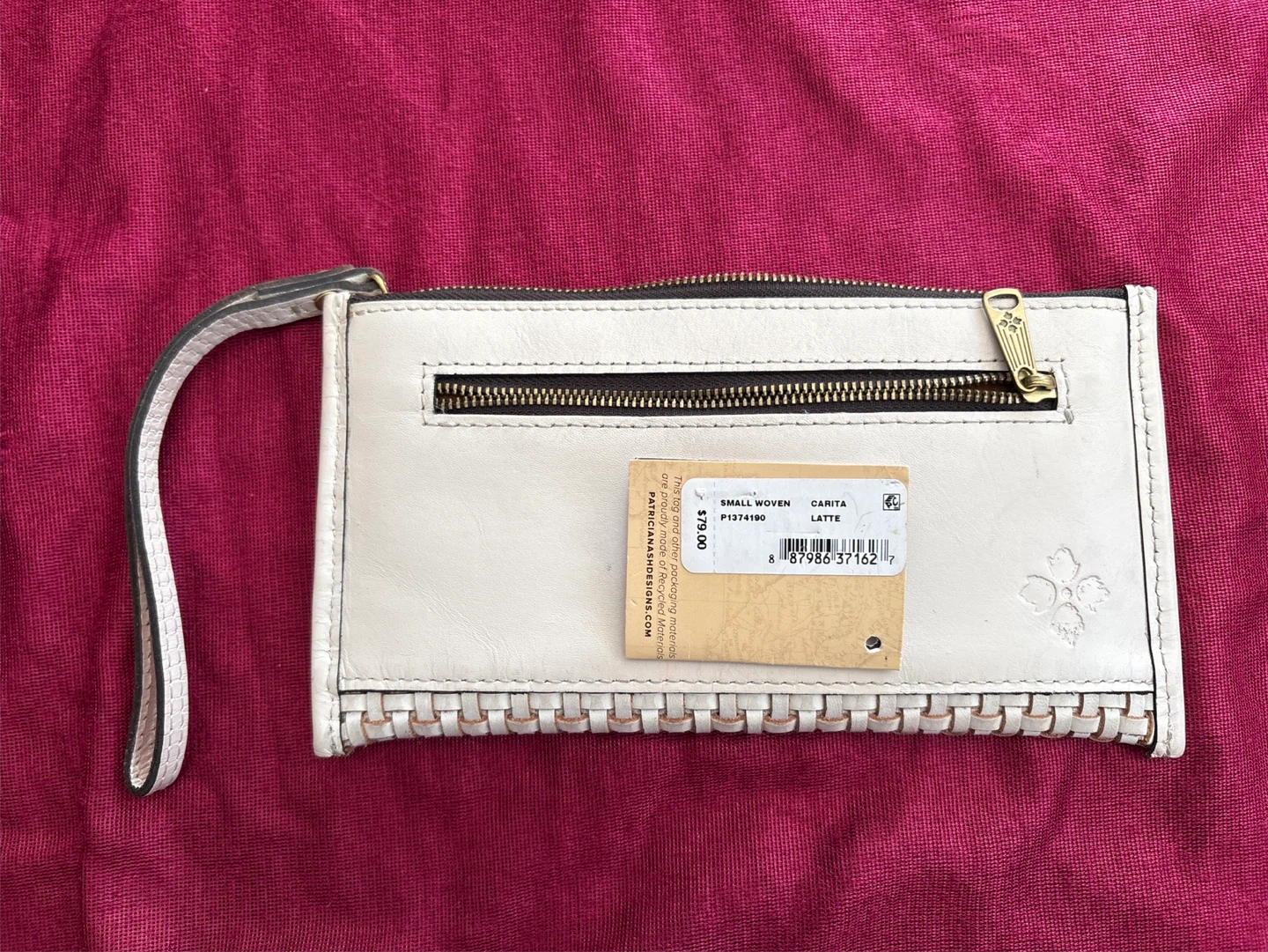 Patricia Nash Carita Small Woven Wristlet - photo 2