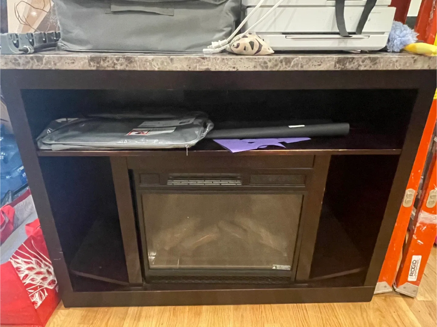 Electric Fireplace TV Stand image indicator(2)