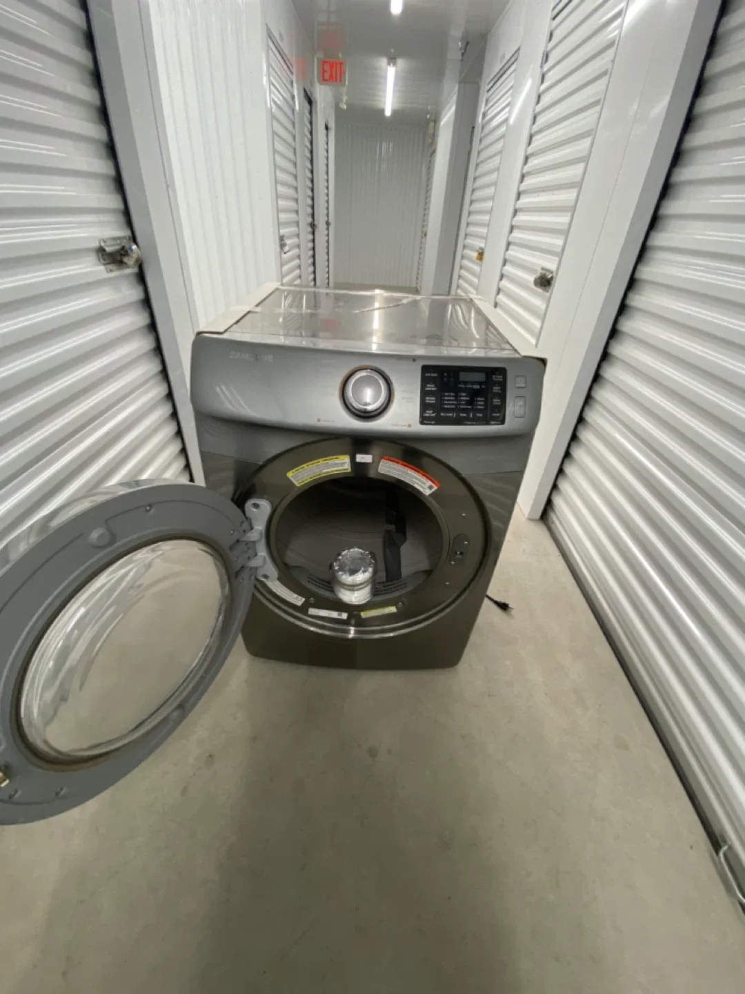 Samsung Front Load Gas dryer - Silver image indicator(8)