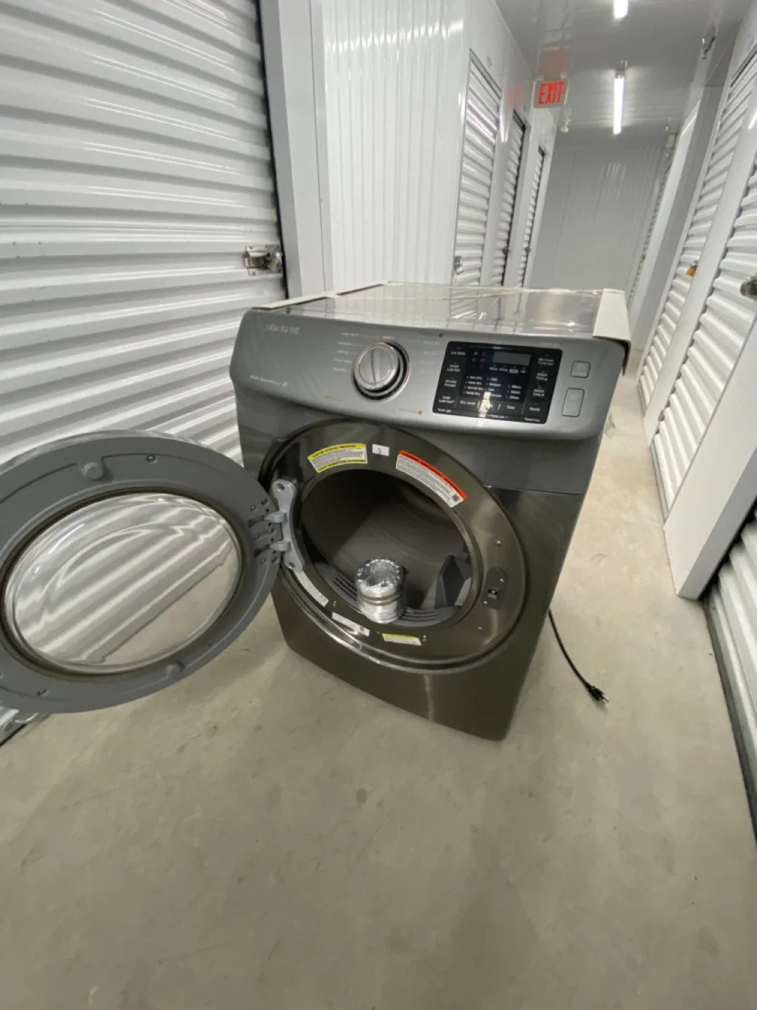 Samsung Front Load Gas dryer - Silver image indicator(9)