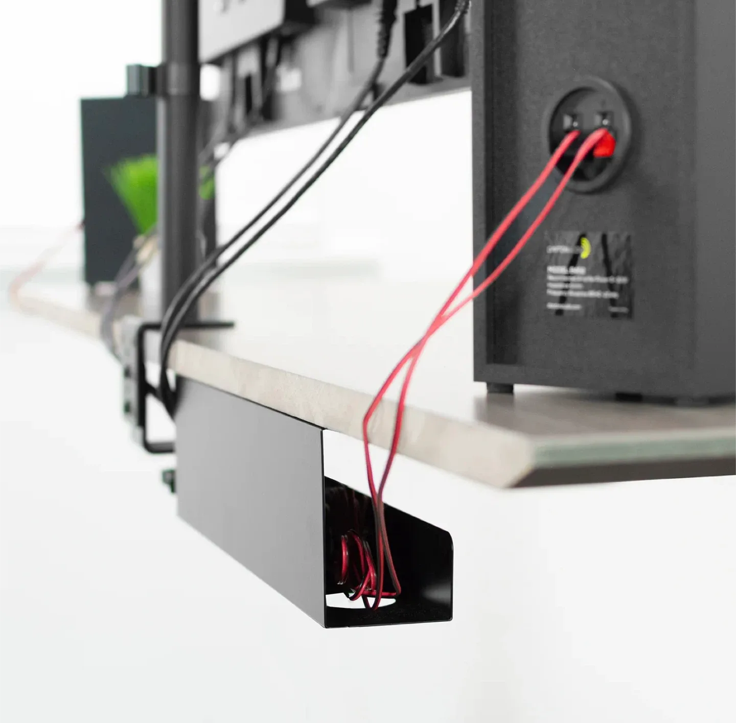 VIVO Under Desk Cable Management Tray - 2 Pack image indicator(3)