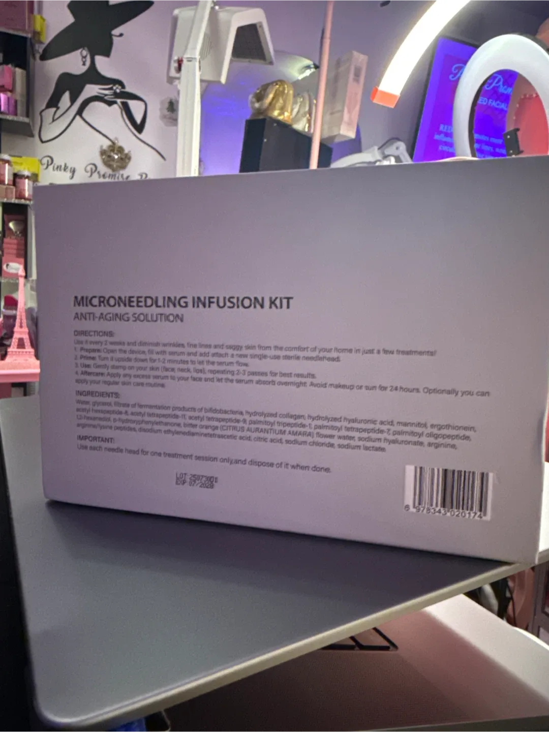 Microneedling Infusion Kit Anti-Aging Solution image indicator(7)