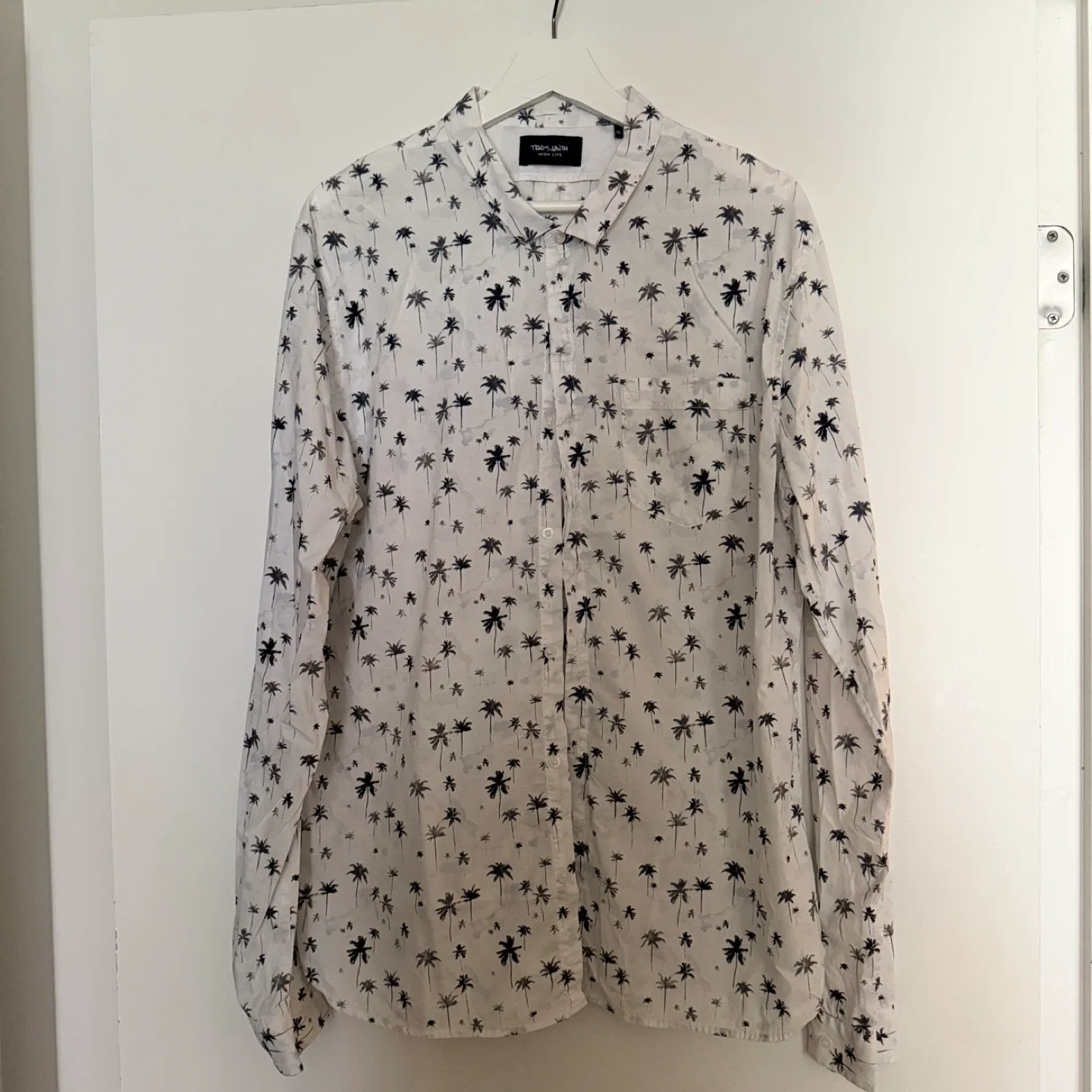 Teddy Smith High Life XL Palm Print Shirt thumbnail