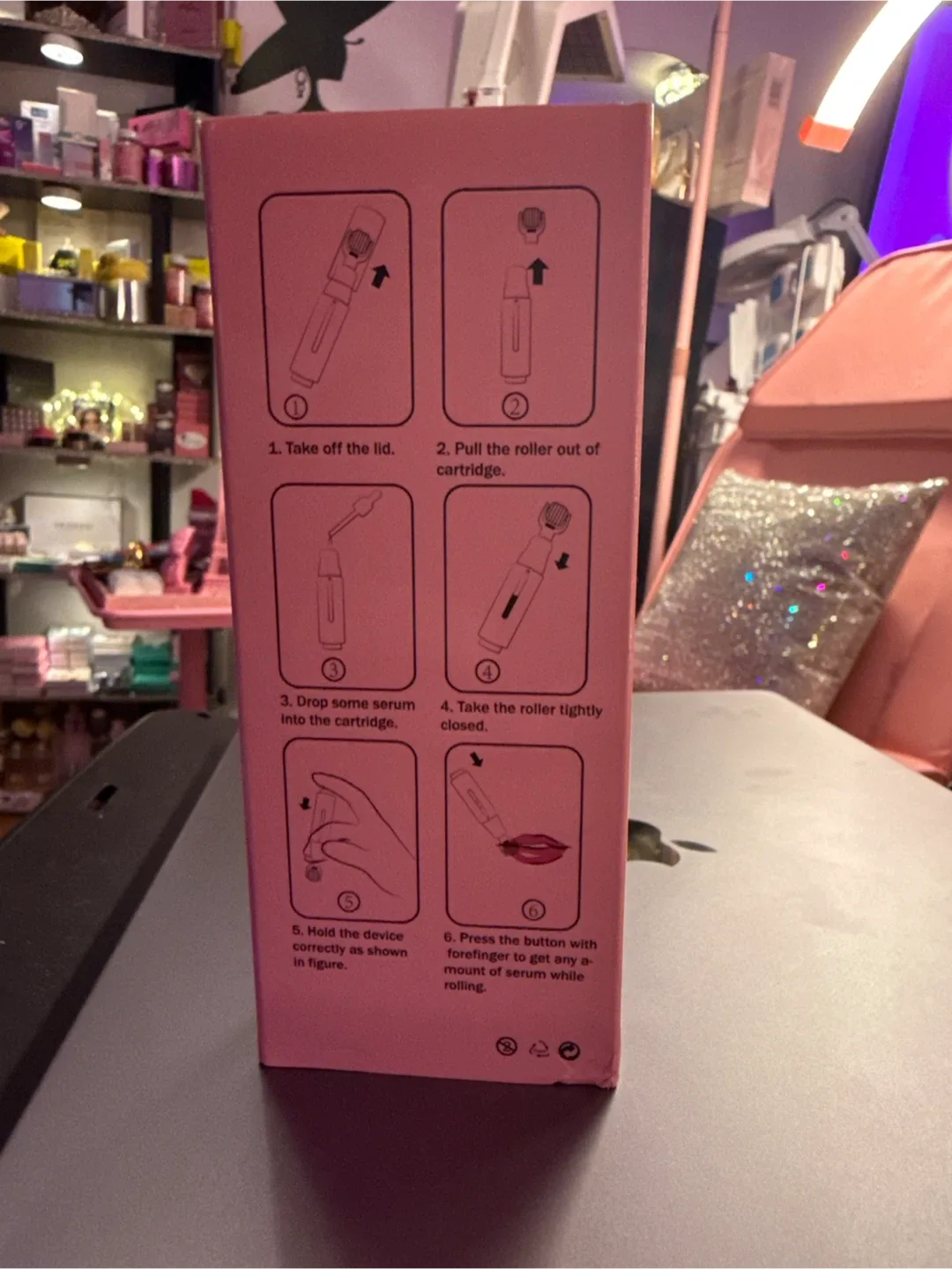 Lipboost Personal Serum Delivery Beauty Device AR105 image indicator(3)