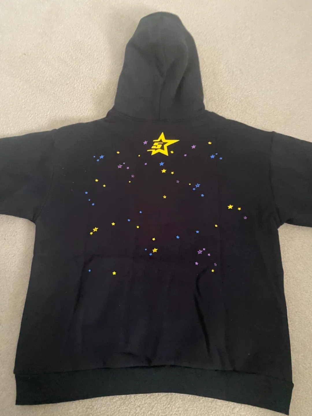 New SP5DER Hoodie - Black image indicator(4)