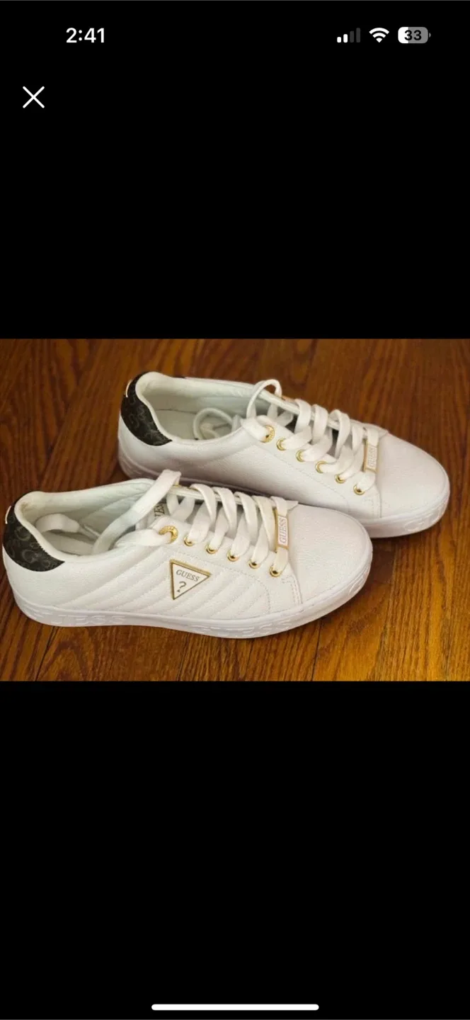 Guess White Sneakers thumbnail