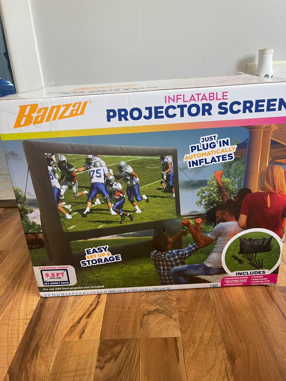 Banzai Inflatable Projector Screen - 9.5 ft - photo 2