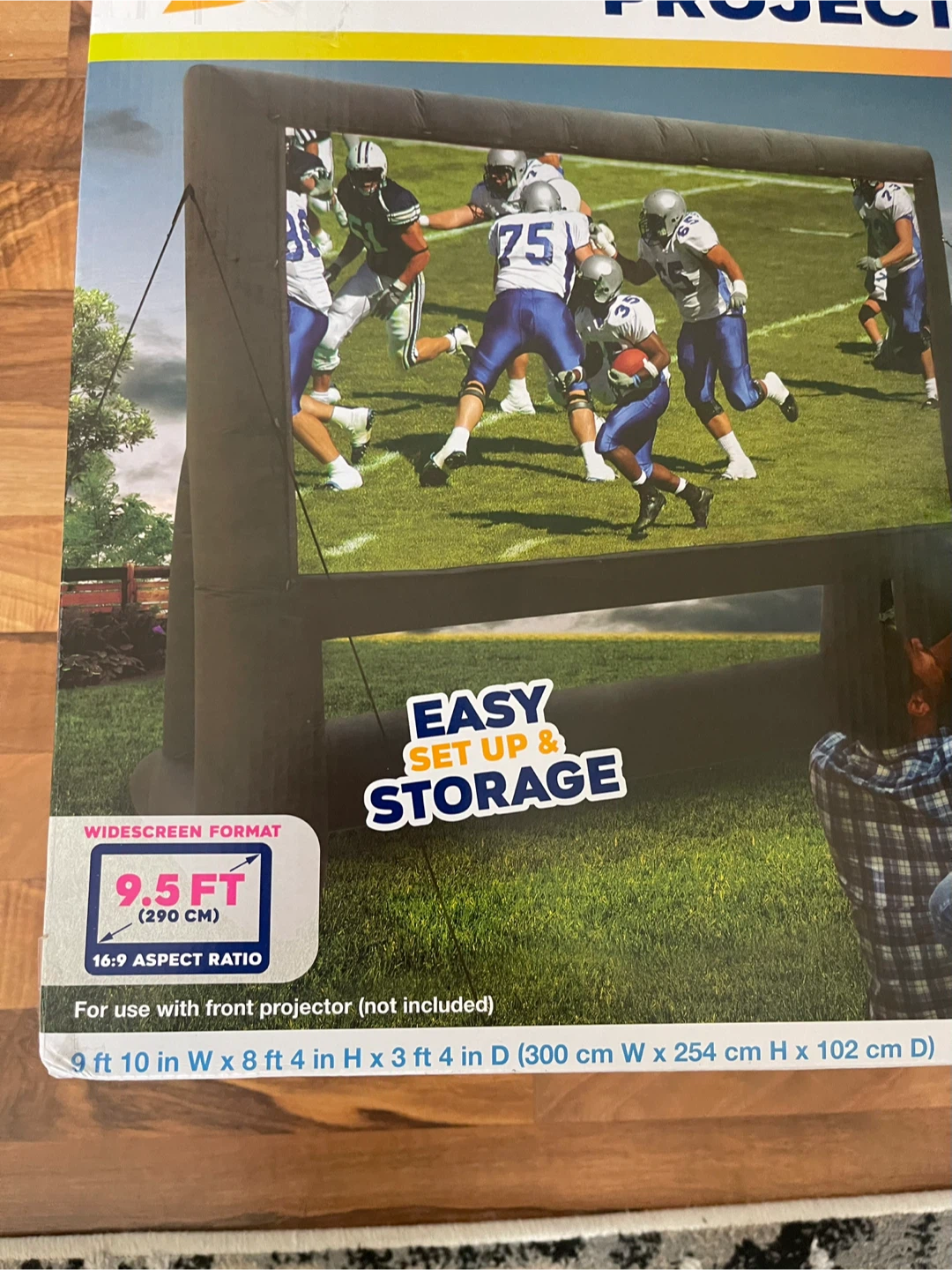 Banzai Inflatable Projector Screen - 9.5 ft - photo 4