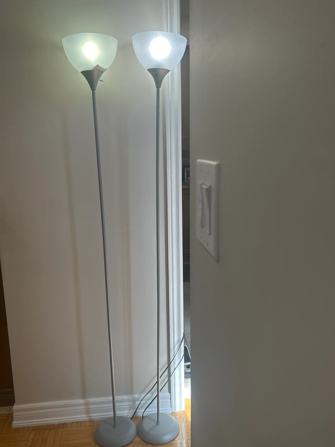 Two Modern Floor Lamps thumbnail