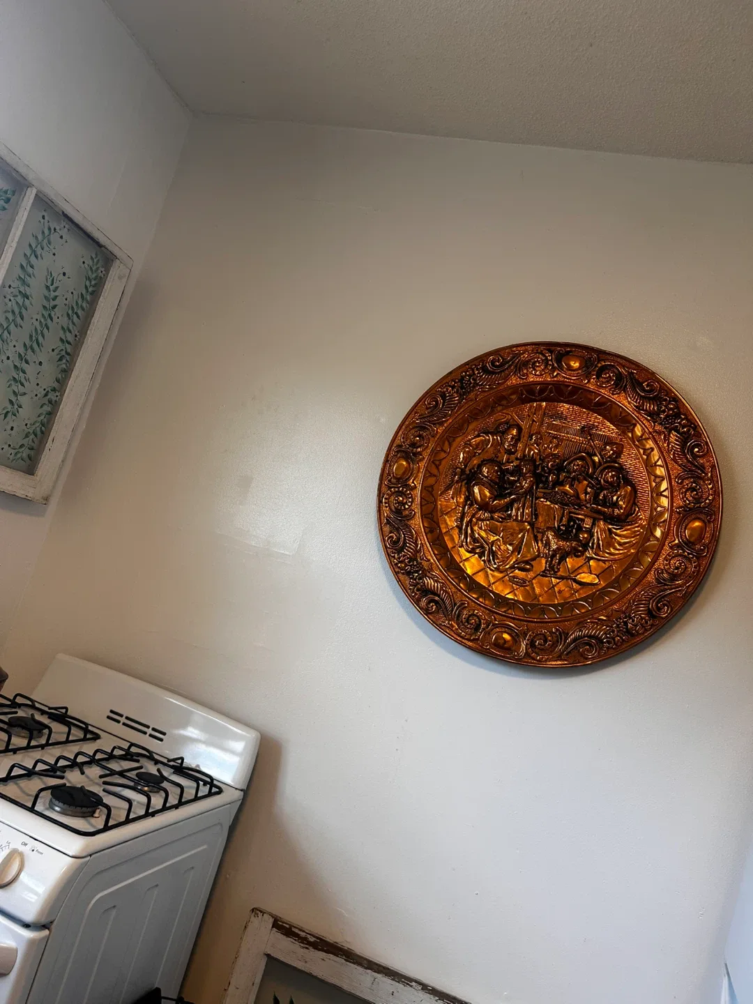 Vintage Copper Wall Plate thumbnail