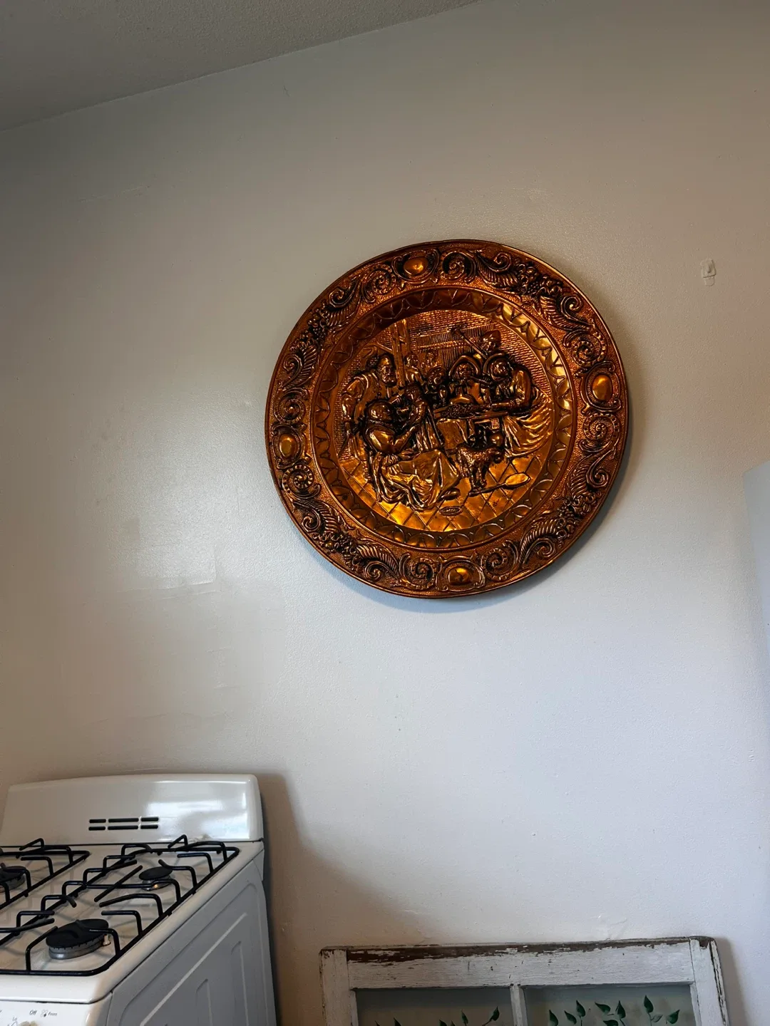 Vintage Copper Wall Plate image indicator(2)