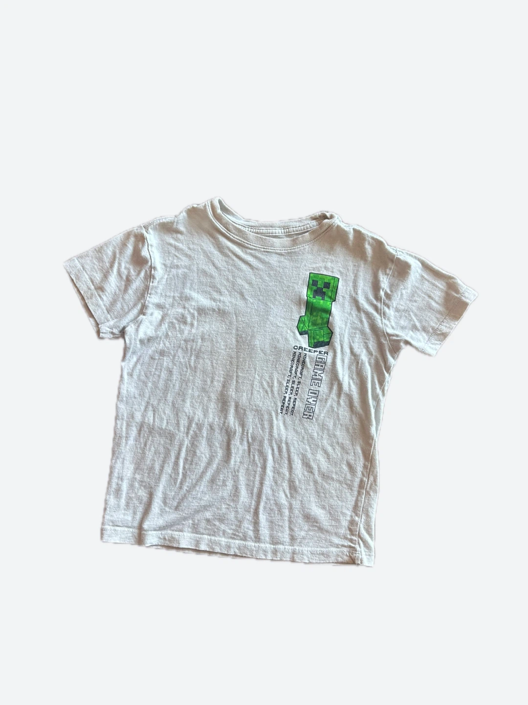 Boys Small Minecraft Creeper Graphic T-Shirt