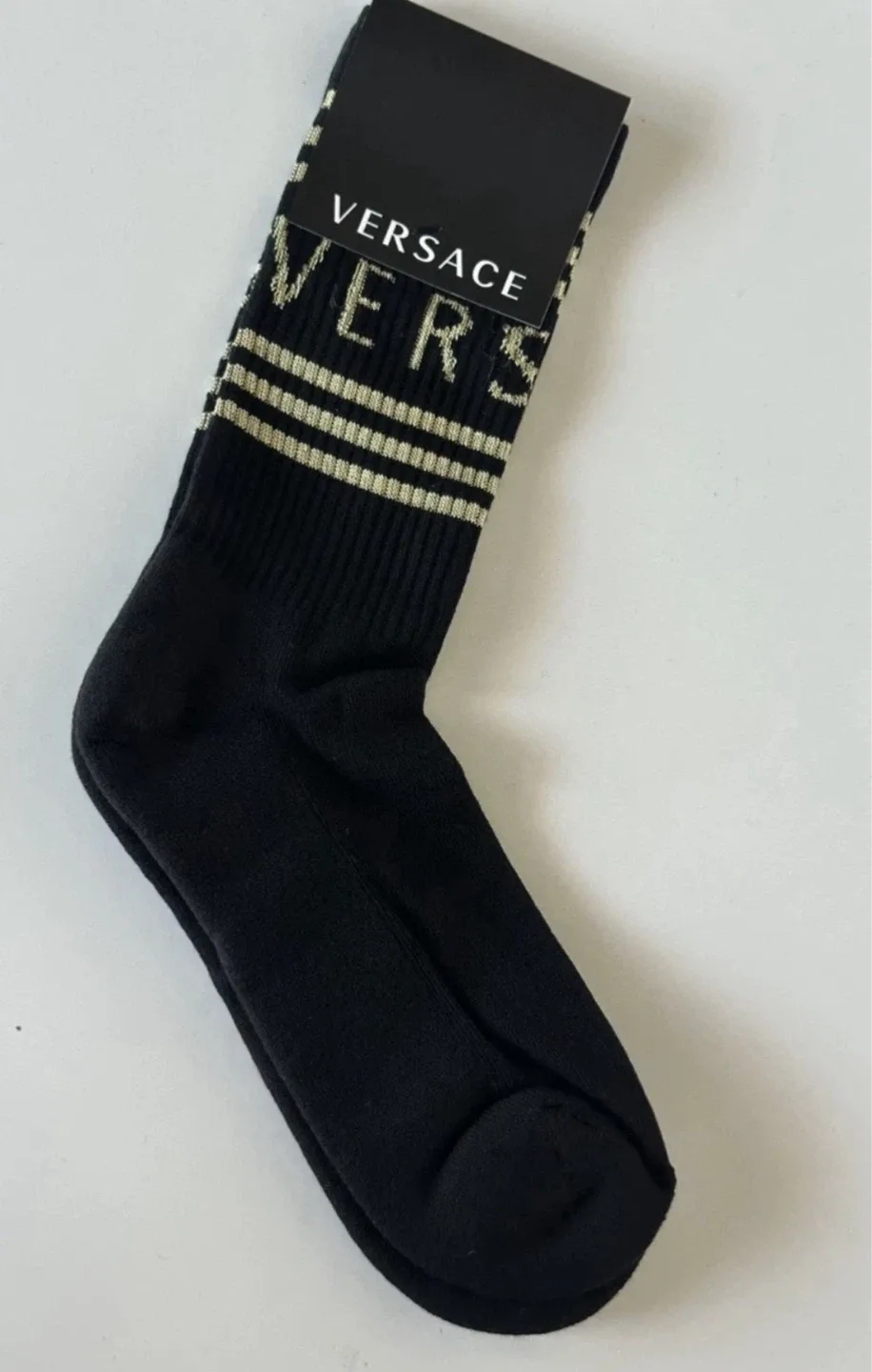 Versace Black & Gold Socks thumbnail