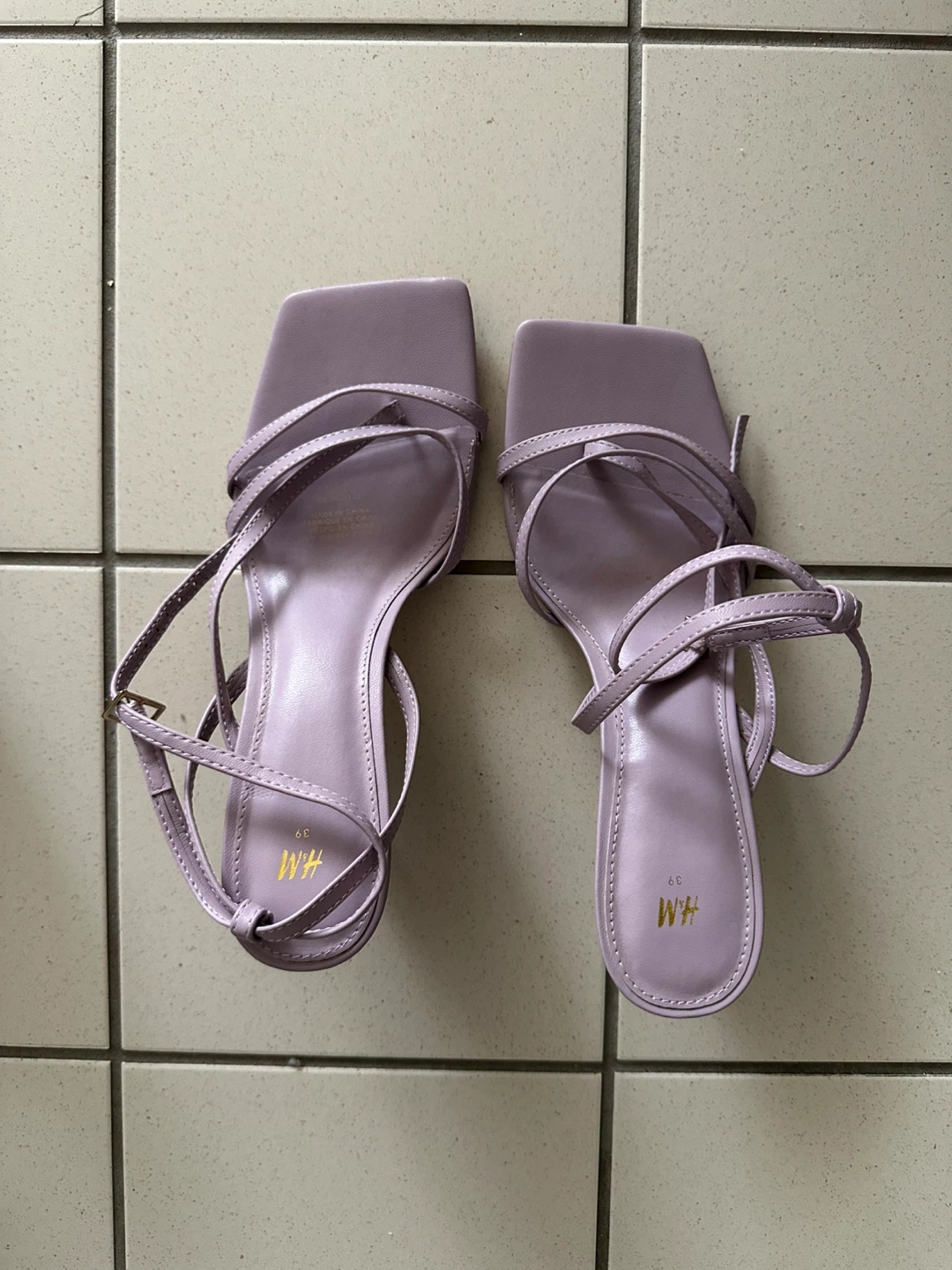 H&M Lavender Heels - Size 39
