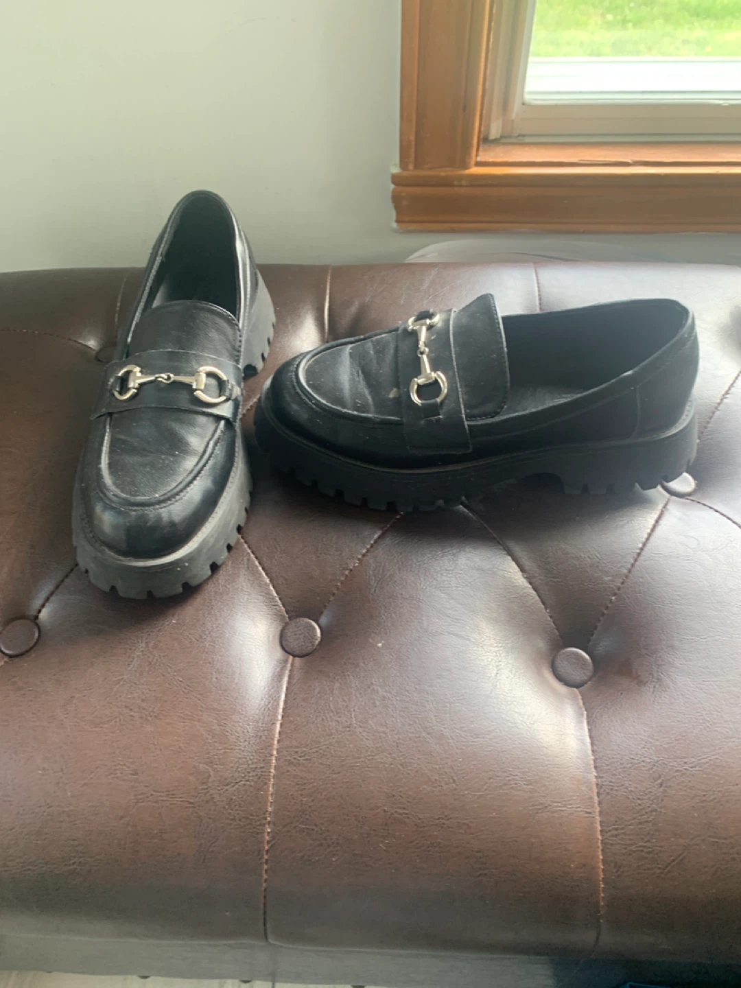Call It Spring Black Loafers - Size 8.5
