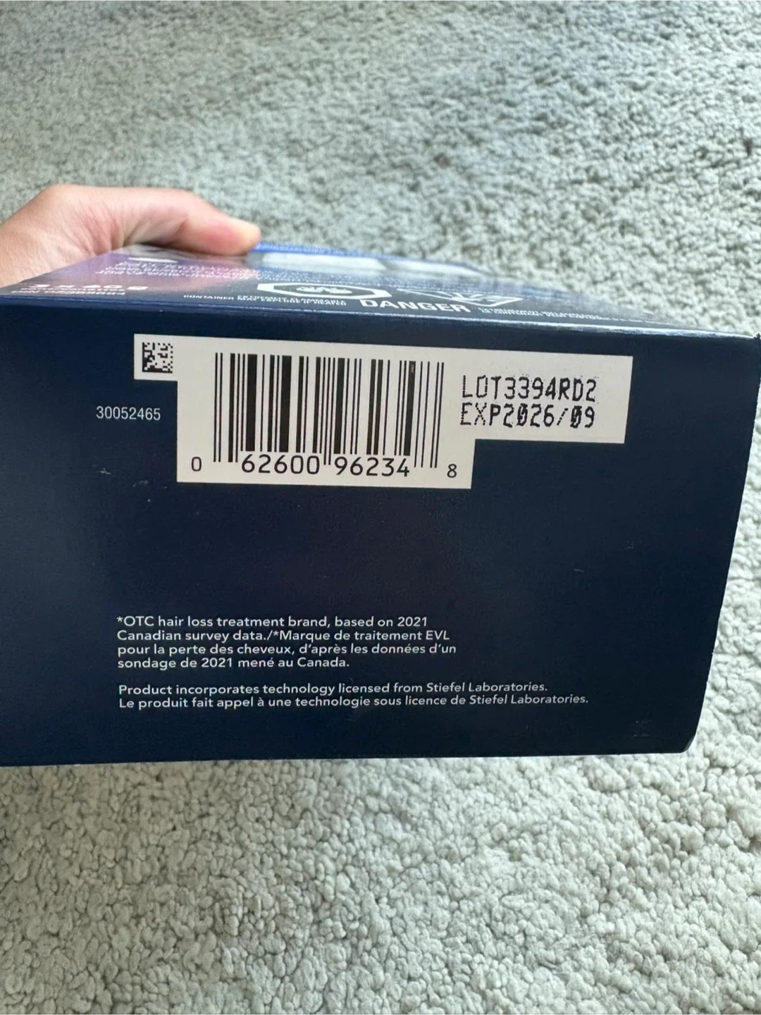 Rogaine Men's Hair Regrowth Treatment, 3 x 60g image indicator(5)