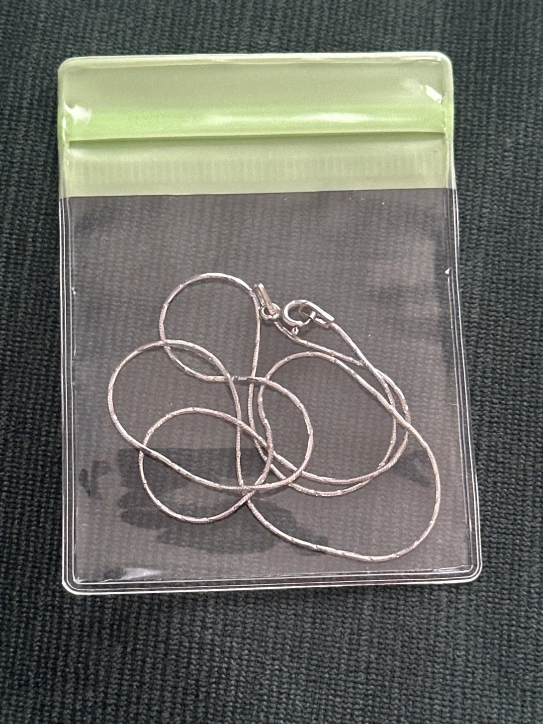 Silver Chain Necklace image indicator(3)