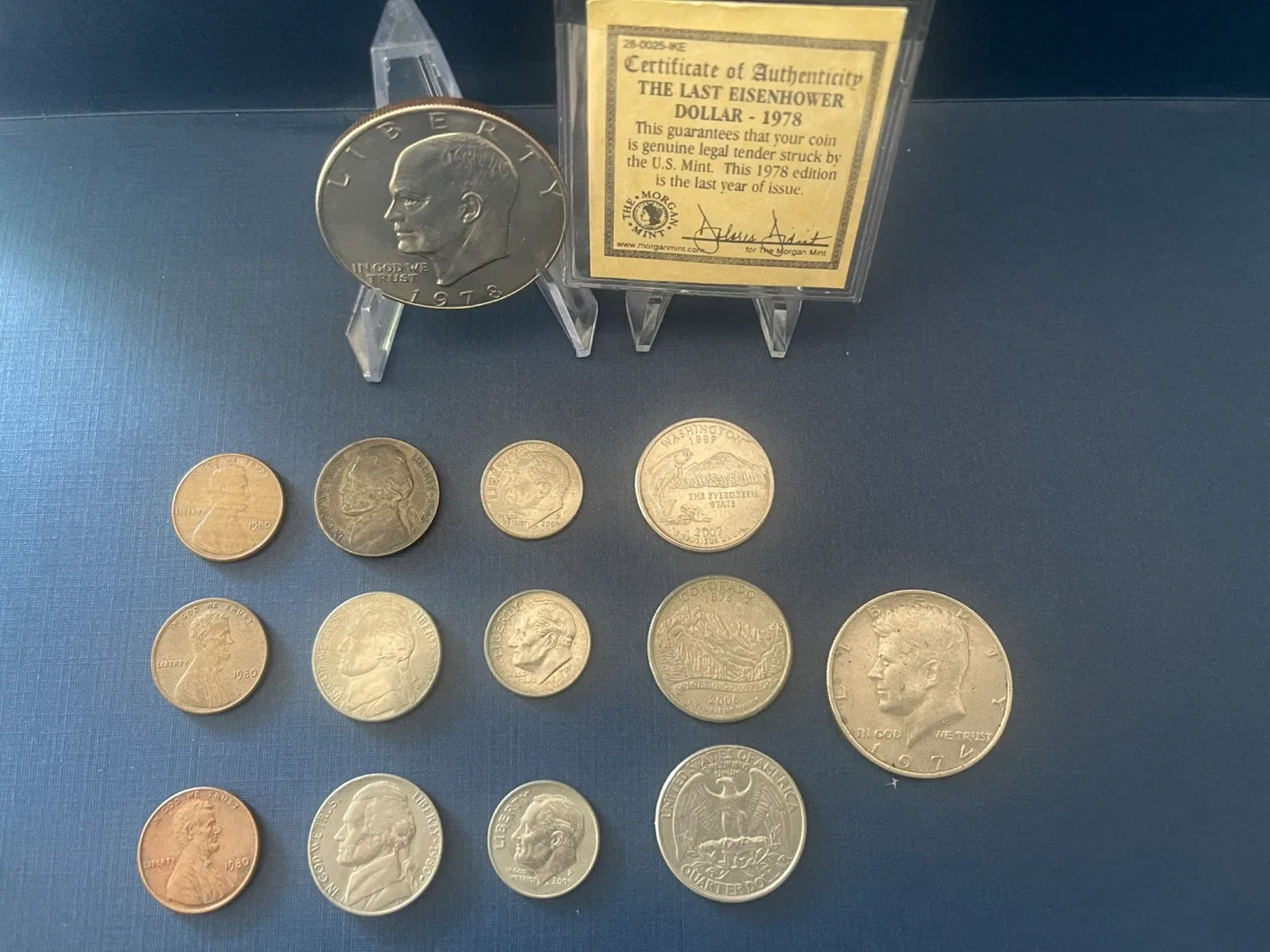 Mini US lot with silver nickel coin image indicator(2)