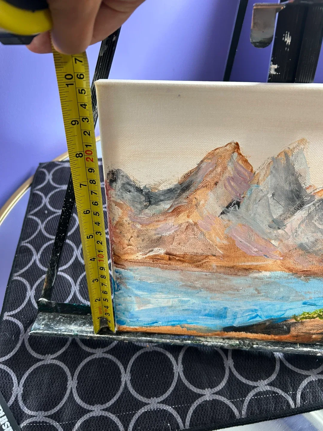 Dream Mountain Acrylic Painting image indicator(3)