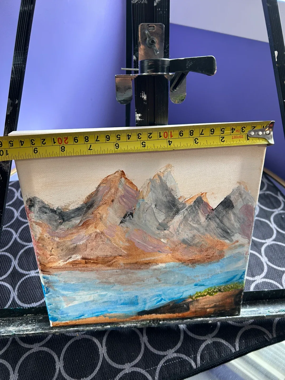 Dream Mountain Acrylic Painting image indicator(4)