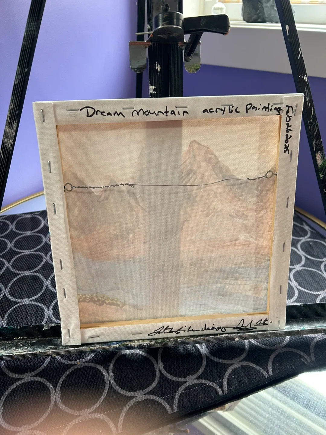 Dream Mountain Acrylic Painting image indicator(5)