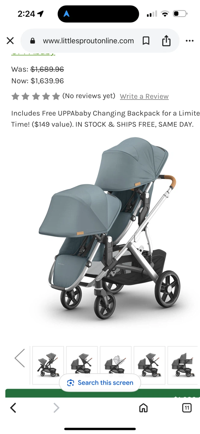 UPPAbaby Vista V2 Double Stroller