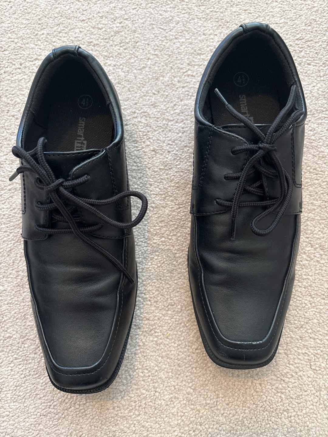 Smartfit Black Dress Shoes - Size 4 1/2 - photo 4