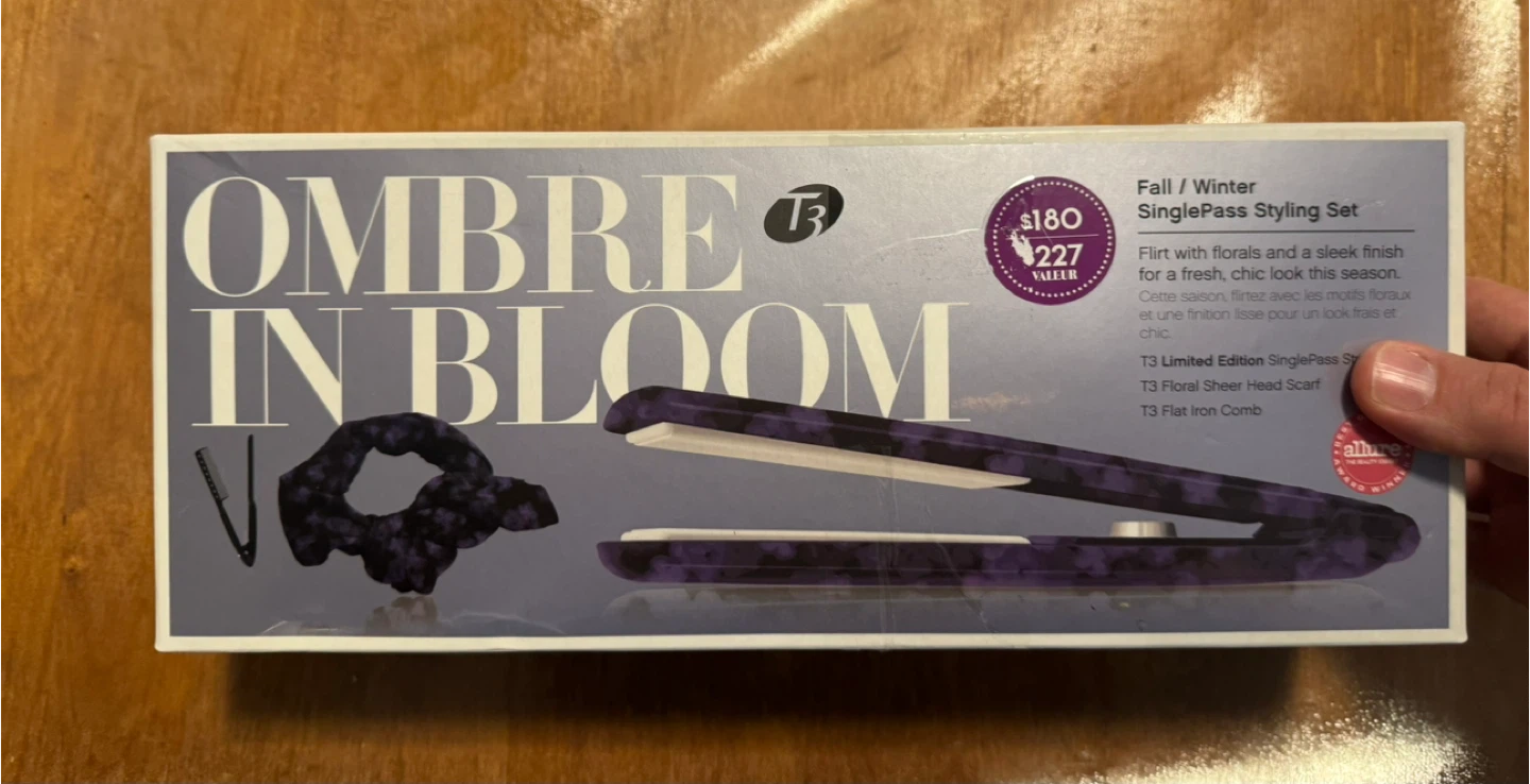 T3 SinglePass Flat Iron Limited Edition Ombre in Bloom”