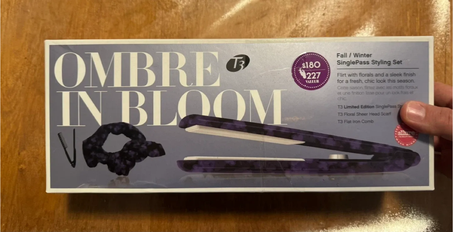 T3 SinglePass Flat Iron Limited Edition Ombre in Bloom” thumbnail
