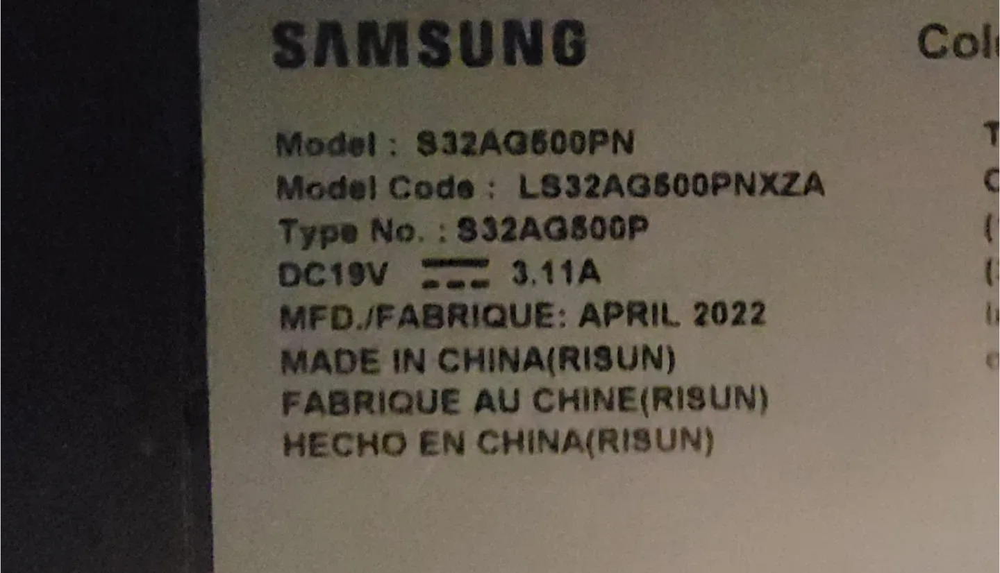 Samsung Odyssey G50A 32" Gaming Monitor image indicator(5)
