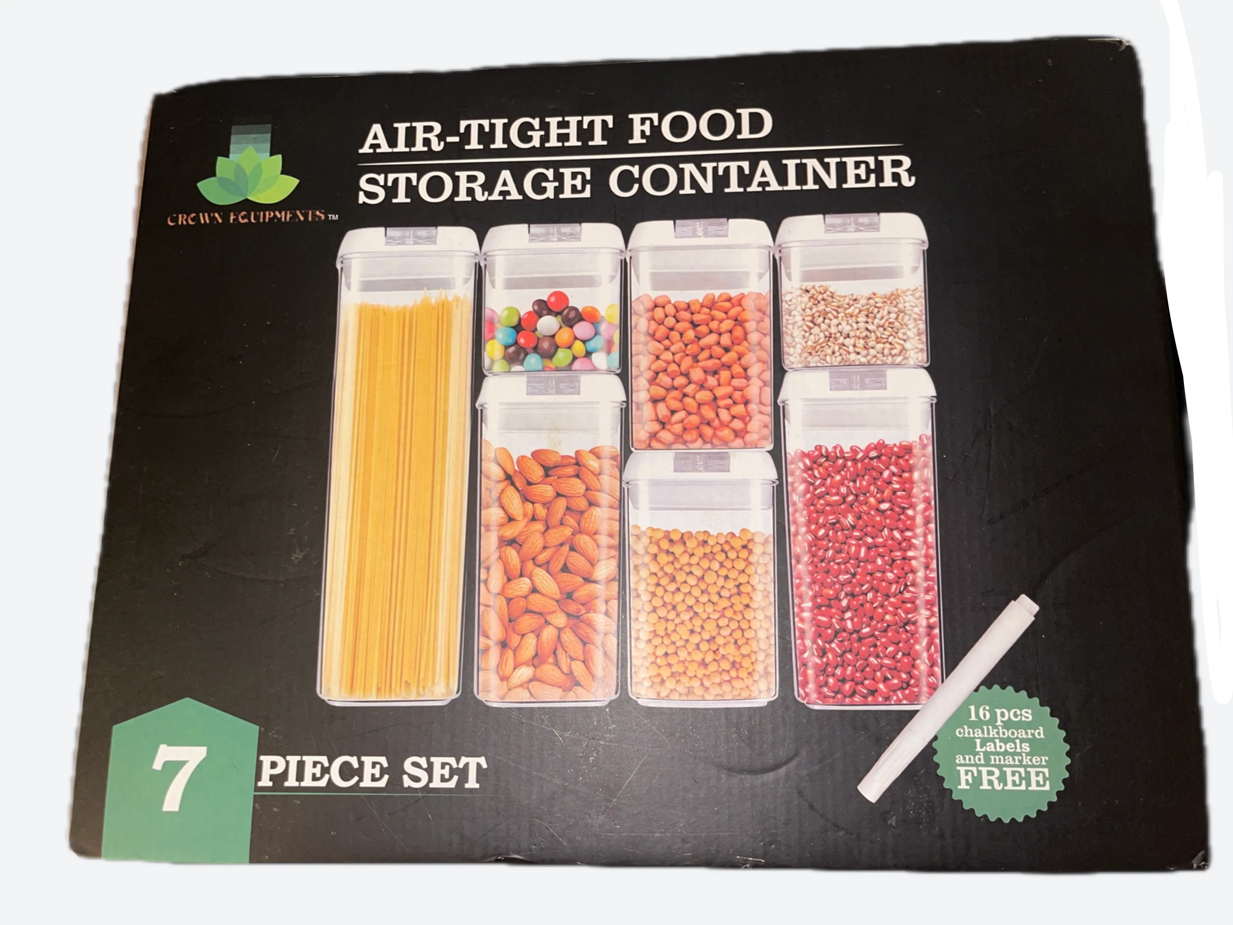 Crown Equipments Air-Tight Food Storage Container - 7 Piece Set image indicator(2)