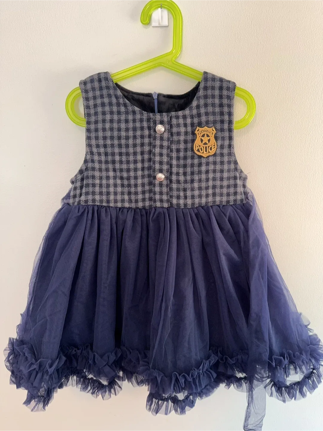 Zootopia Police Judy 3Pc Dress Toddler size 5-6T image indicator(5)