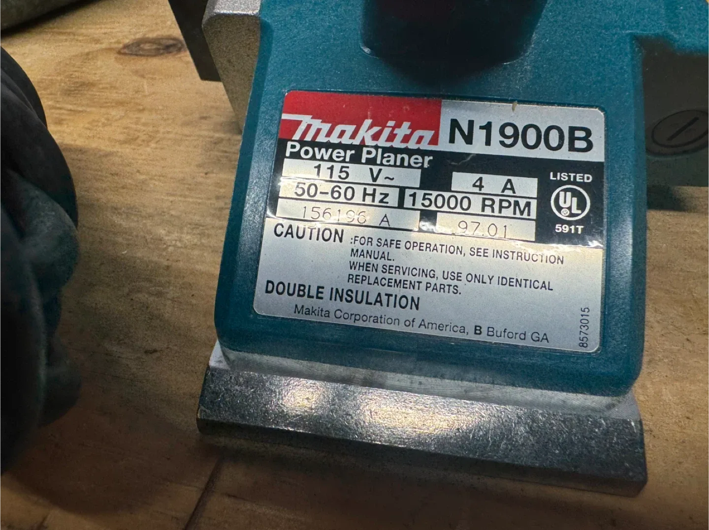 Makita N1900B Power Planer with Case image indicator(5)