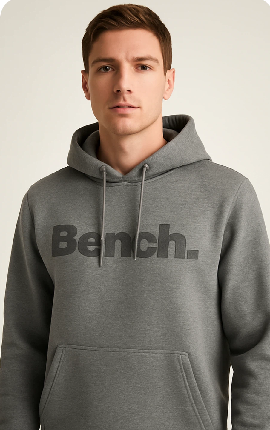 Bench Grey Hoodie - Size L