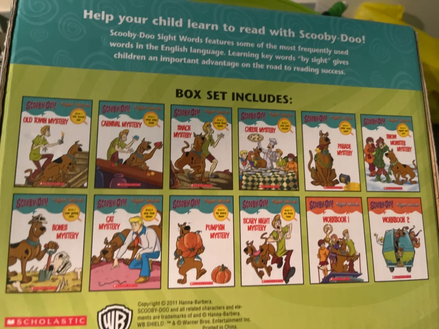 Sold! Scooby-Doo! Sight Words Box Set (10 Books + 2 Workbooks) image indicator(4)