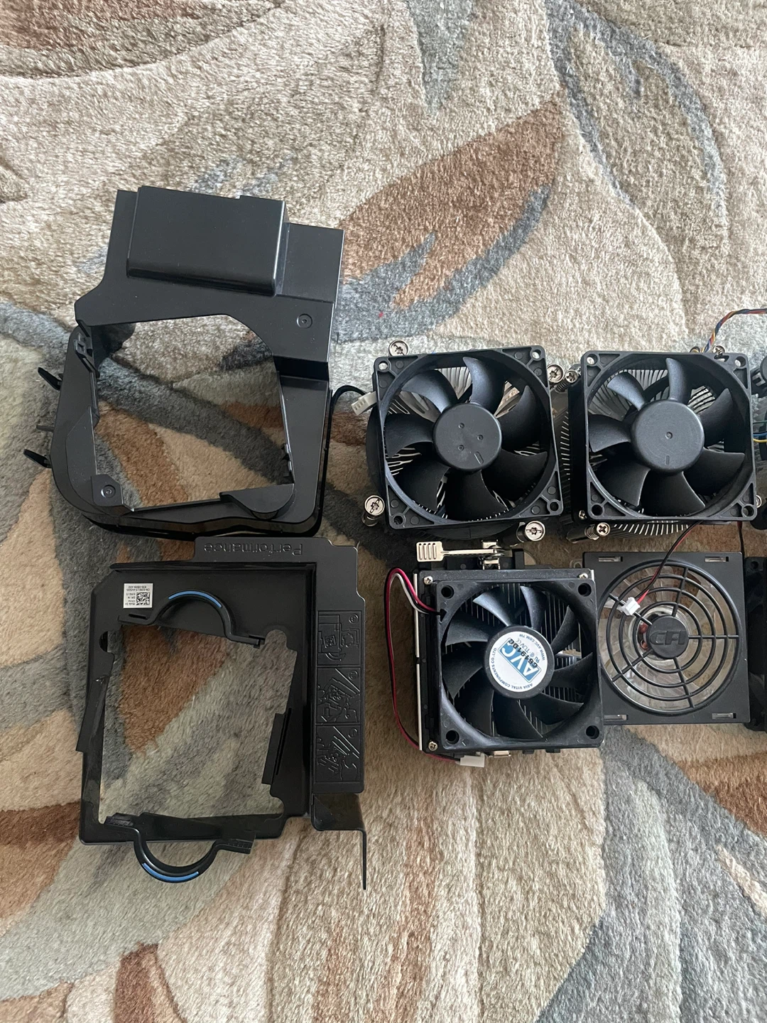 PC Cooling Fans, RAM, and Gigabit Switch