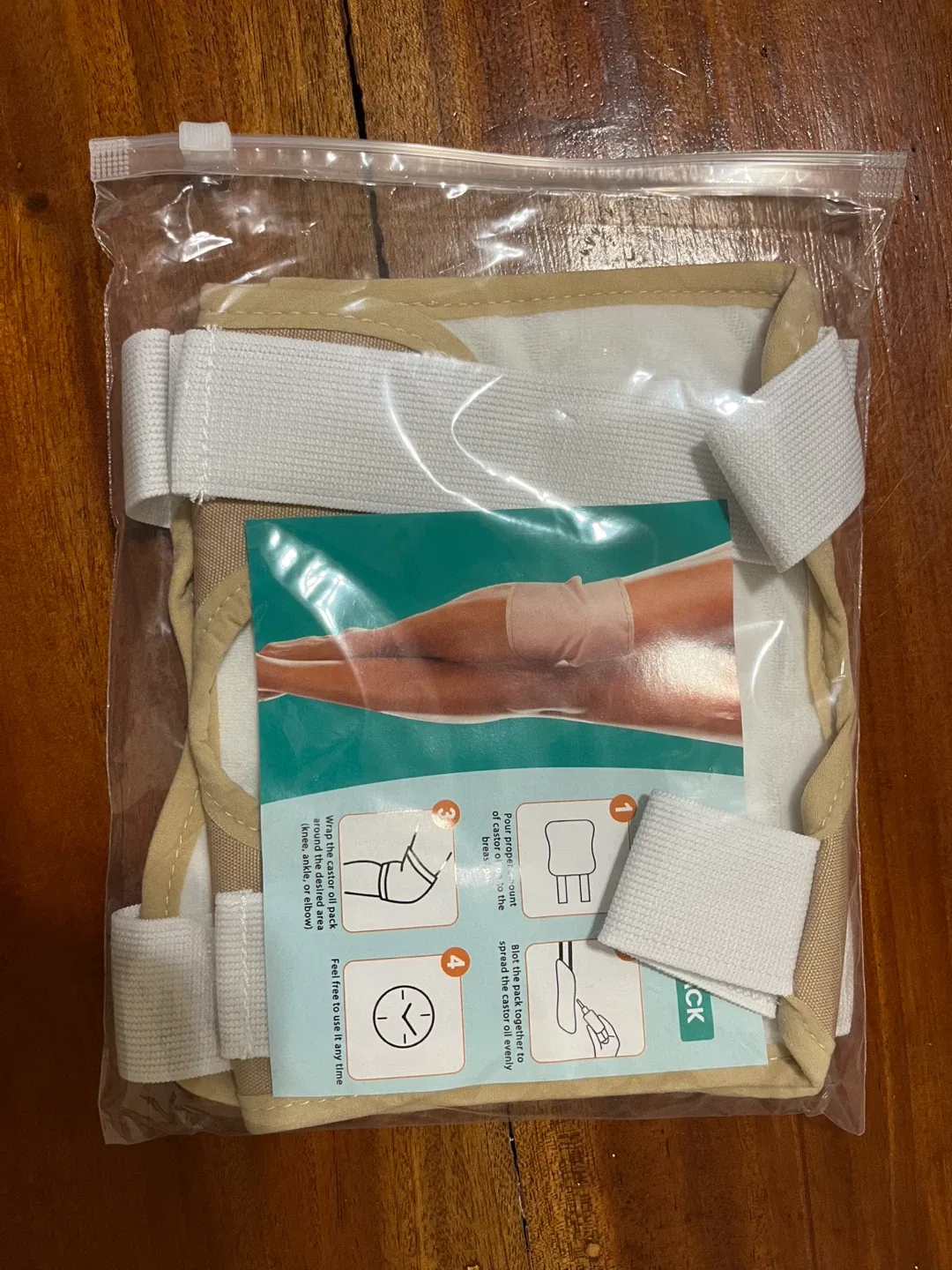 Castor Oil Packs for Knees - New image indicator(2)