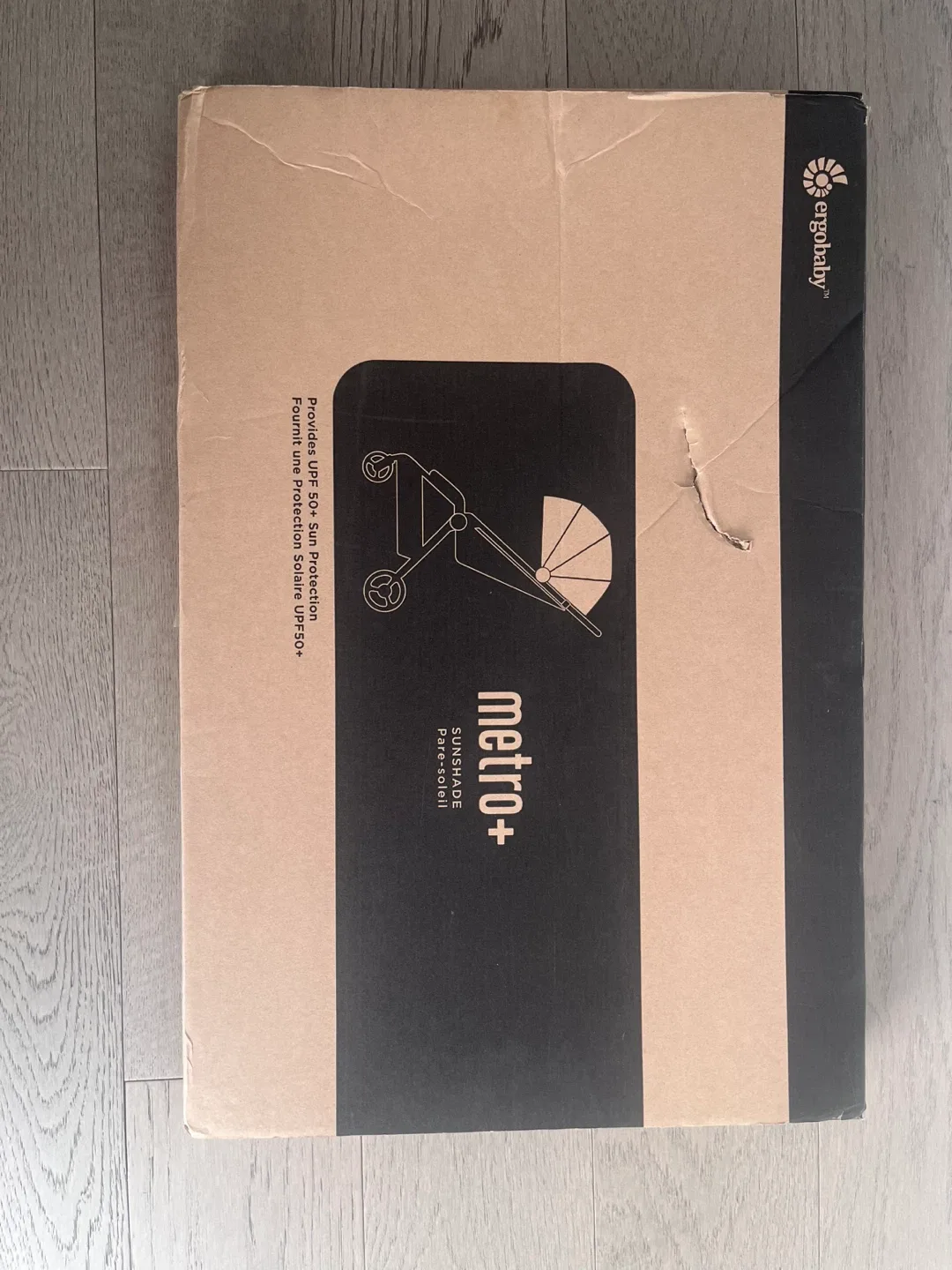 Ergobaby Metro+ Stroller Sunshade - Black - Brand New with box image indicator(2)