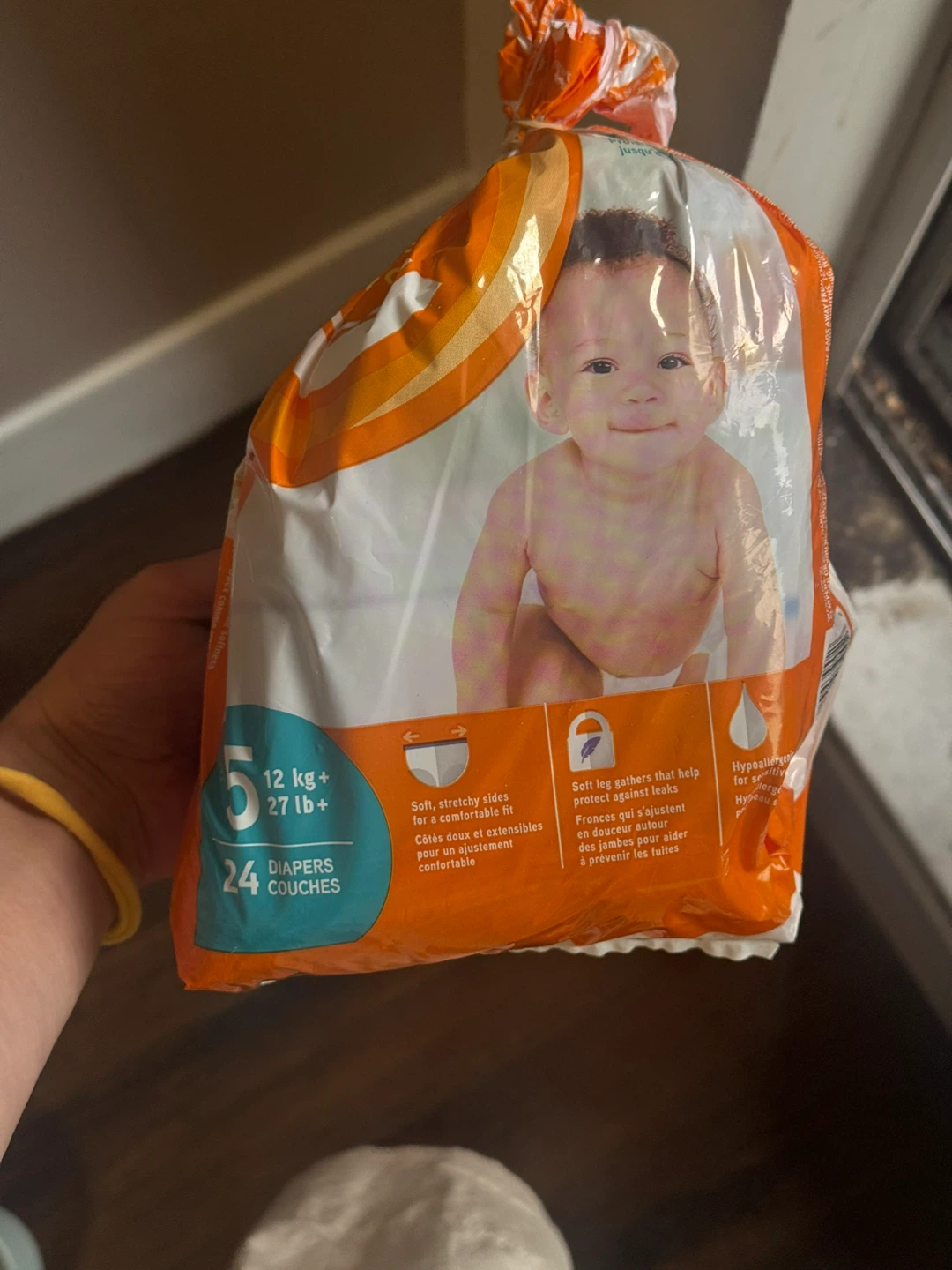 #freecycle 10 unused size 5 diapers!
