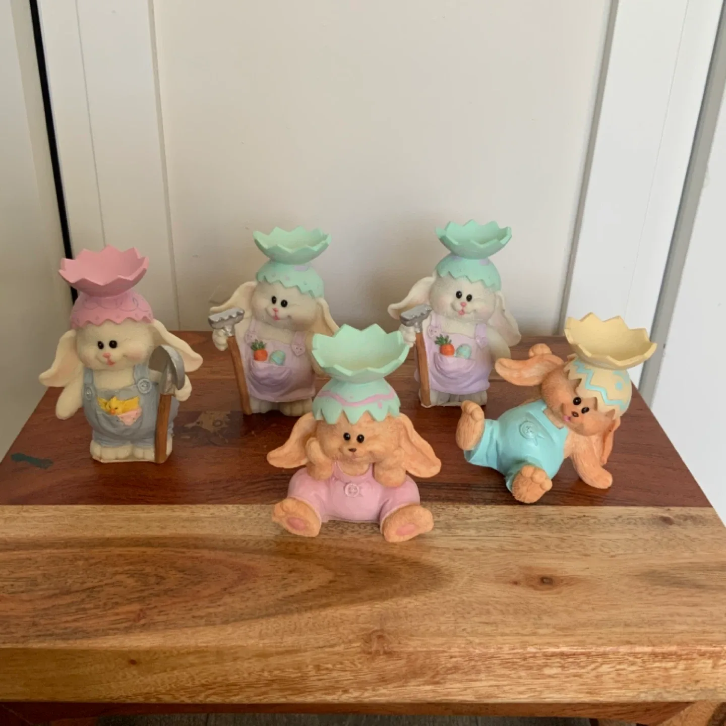Easter Bunny Figurine Set thumbnail