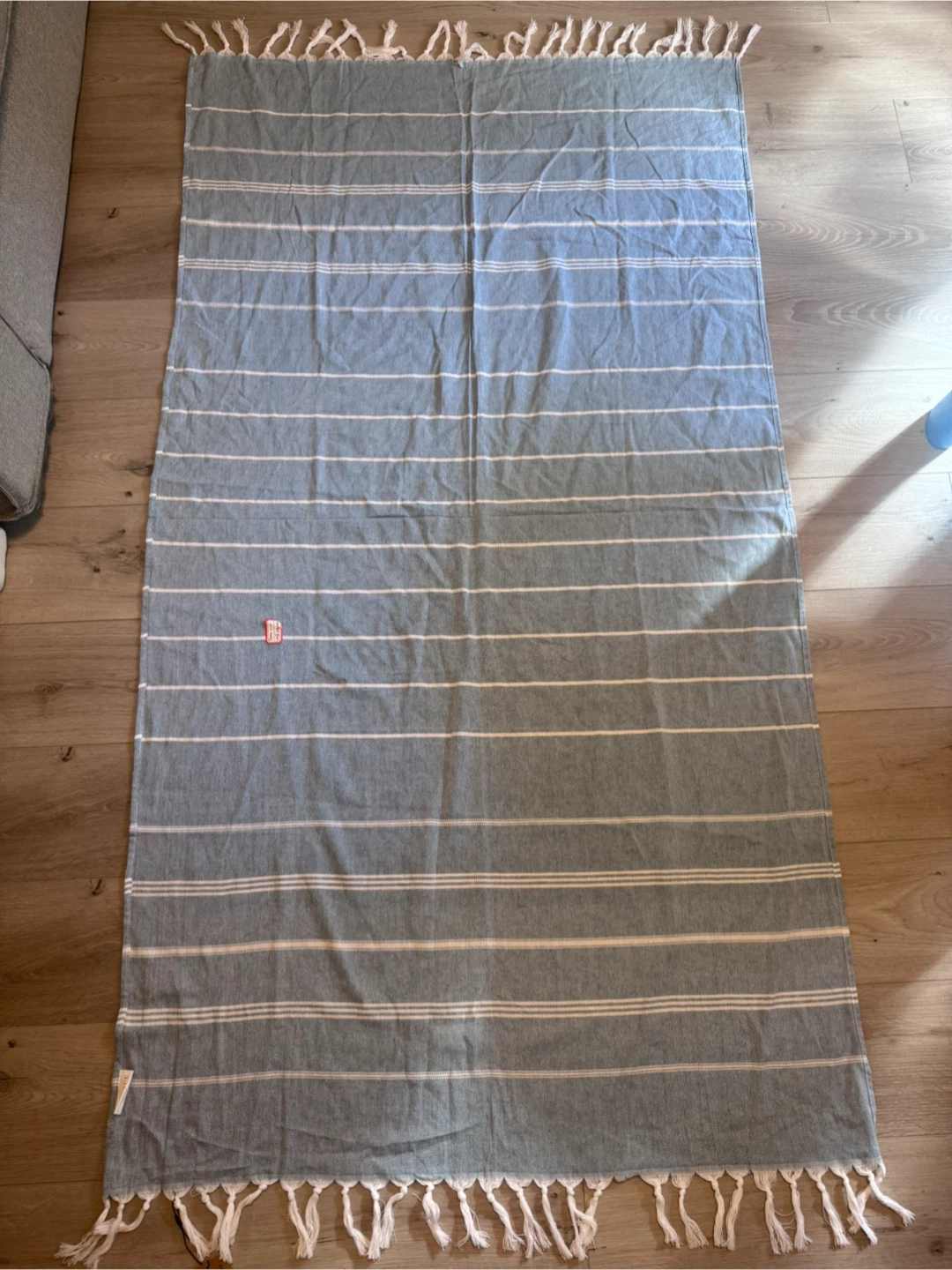 Striped Turkish Towel - Wallace cotton