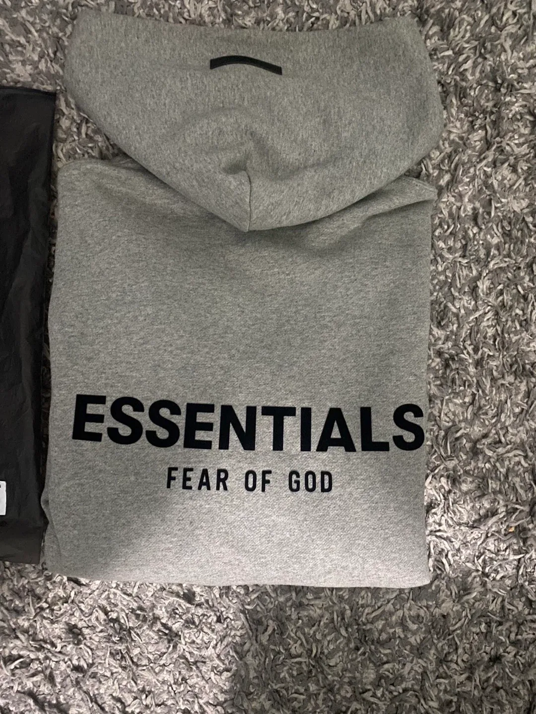 Essentials Fear of God Grey Hoodie thumbnail