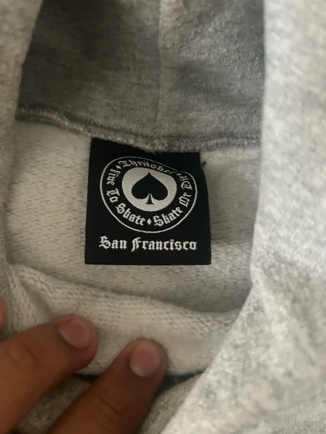 Thrasher Hoodie - Gray image indicator(2)