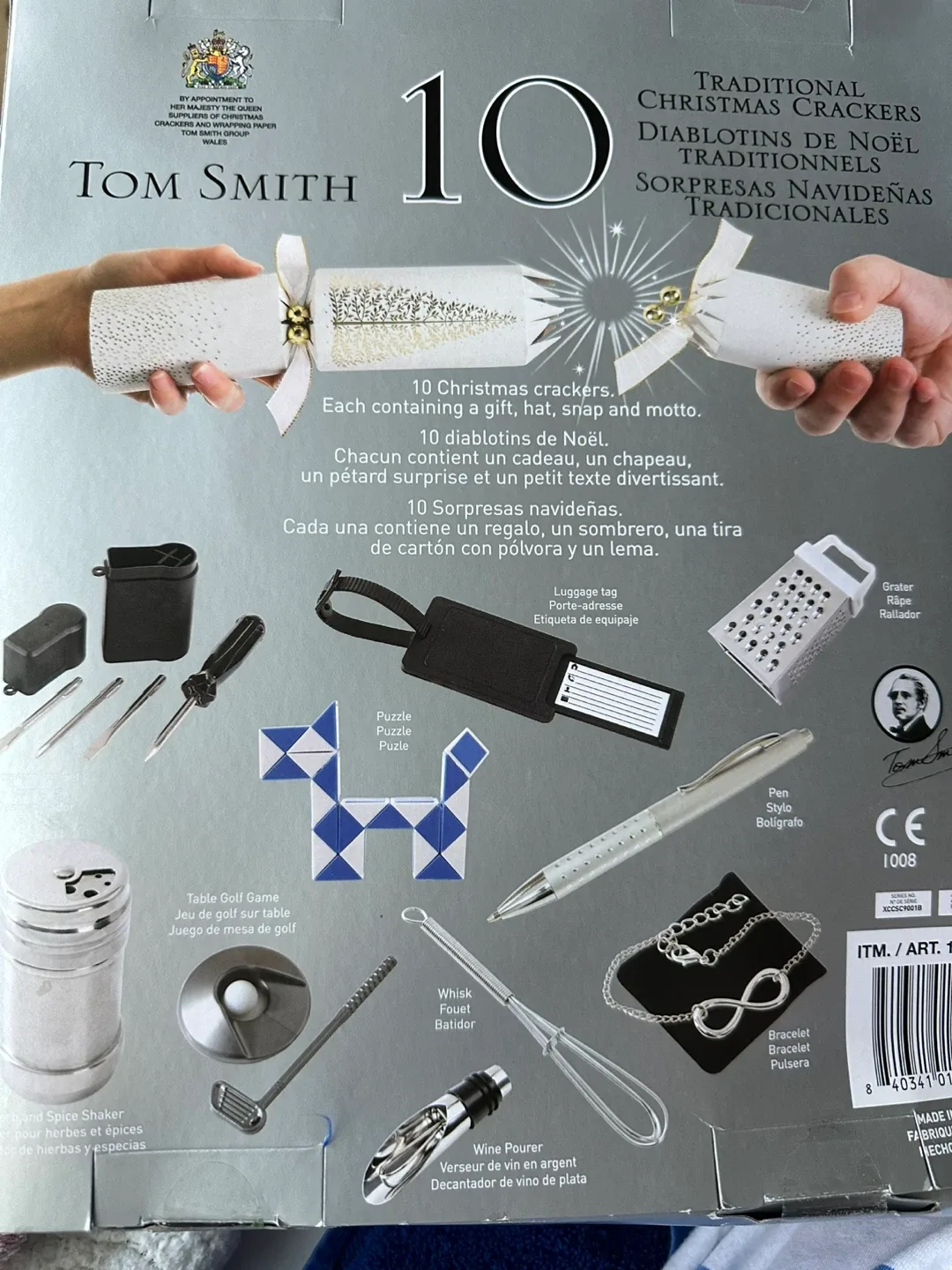 CHRISTMAS CRACKERS by Tom Smith  - 10 Pack image indicator(5)