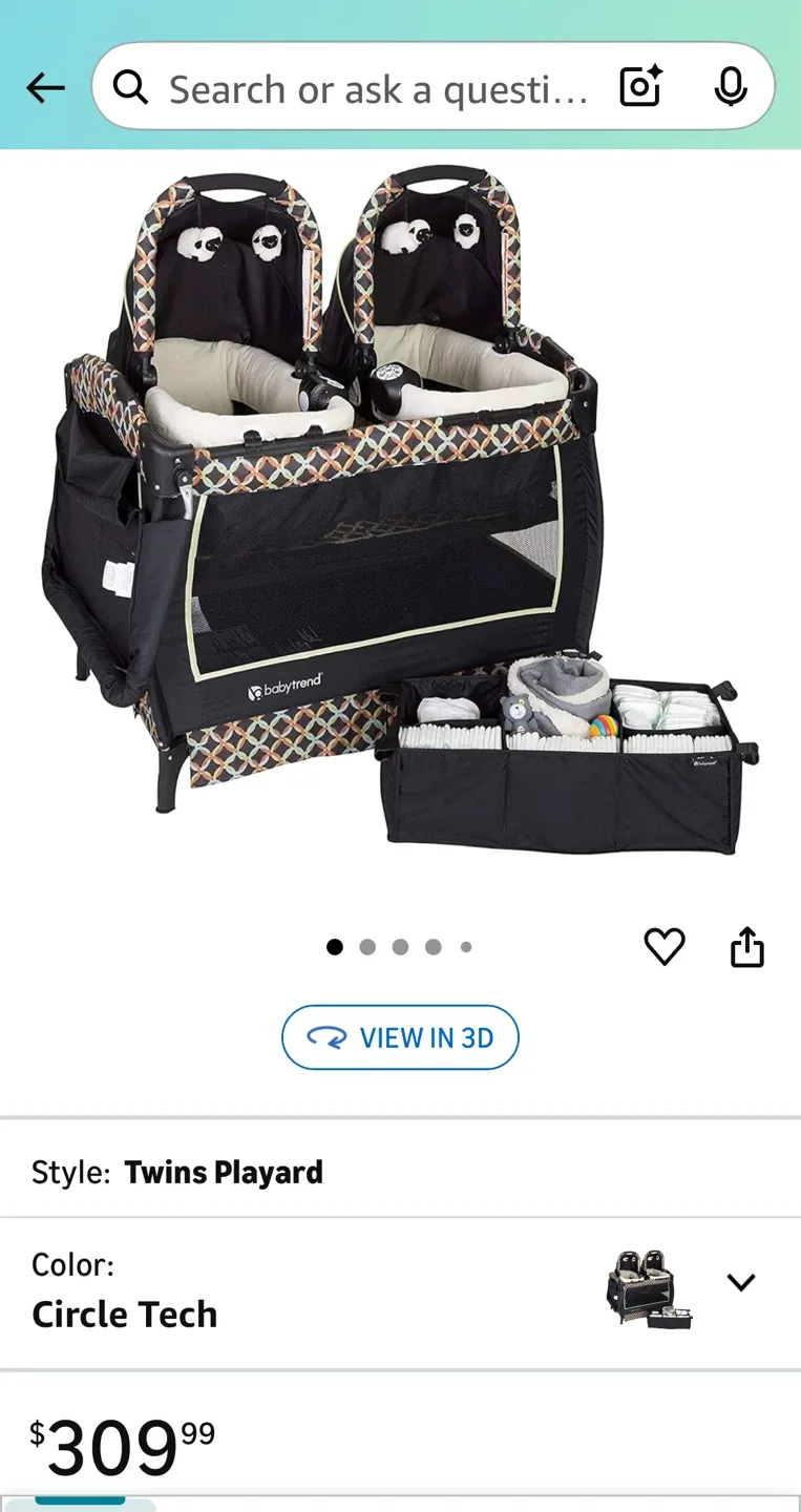 NEW Twin Nursery Center, Circle Tech image indicator(3)