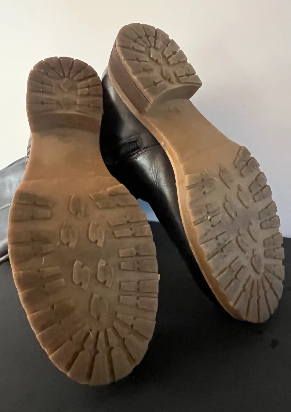 Leather Knee High Boots - Size 39 image indicator(5)