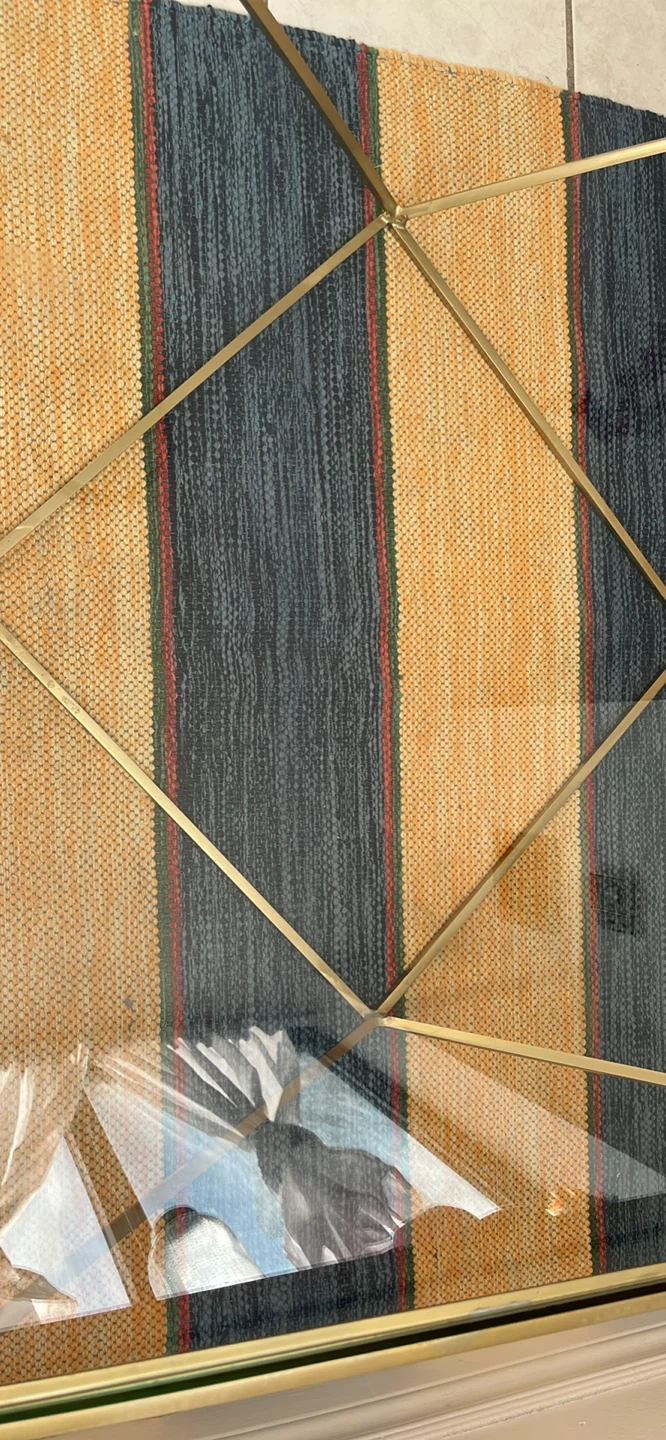 Gold & Glass Coffee Table - photo 4