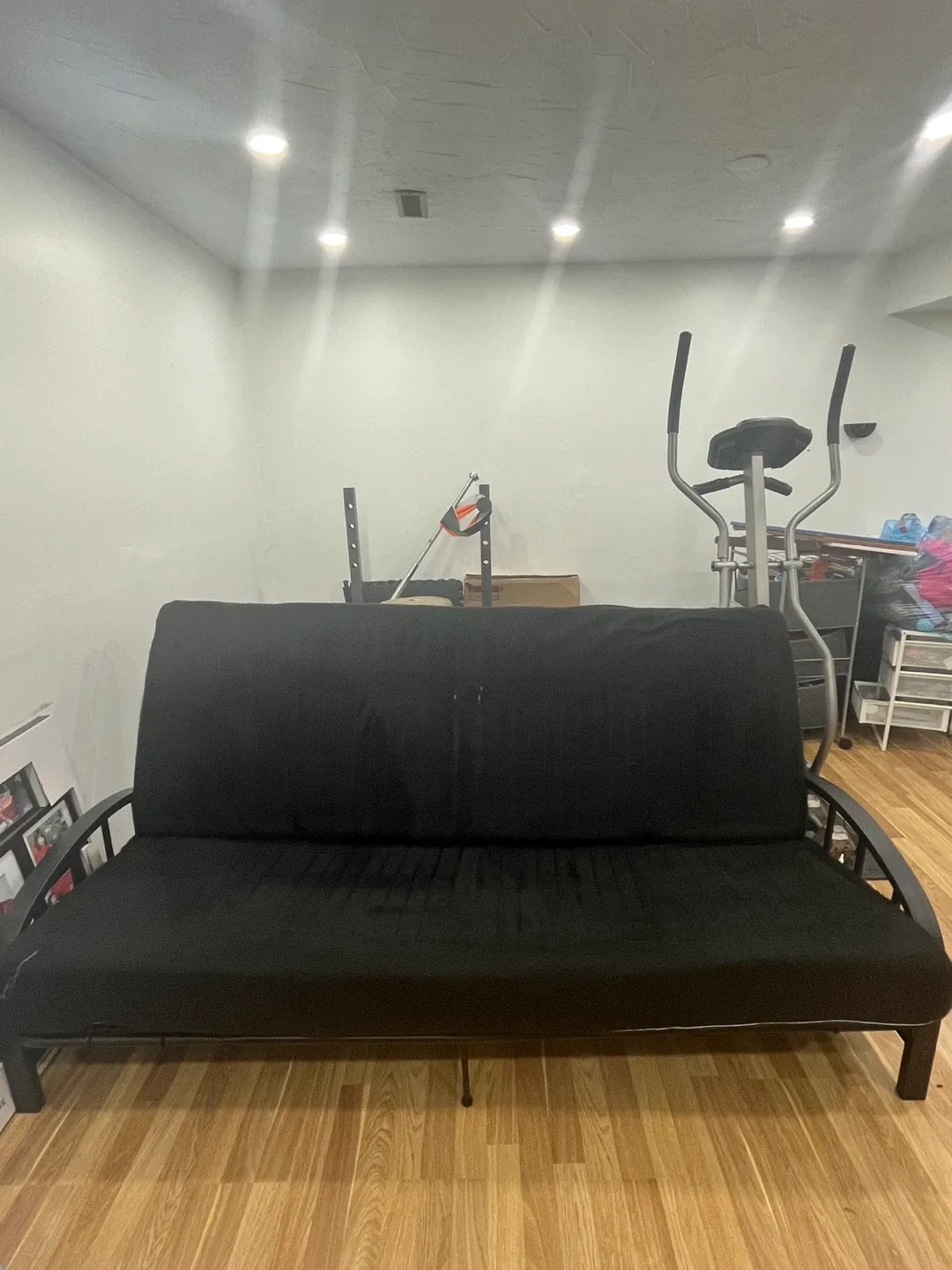 Black Futon Frame and Mattress image indicator(2)