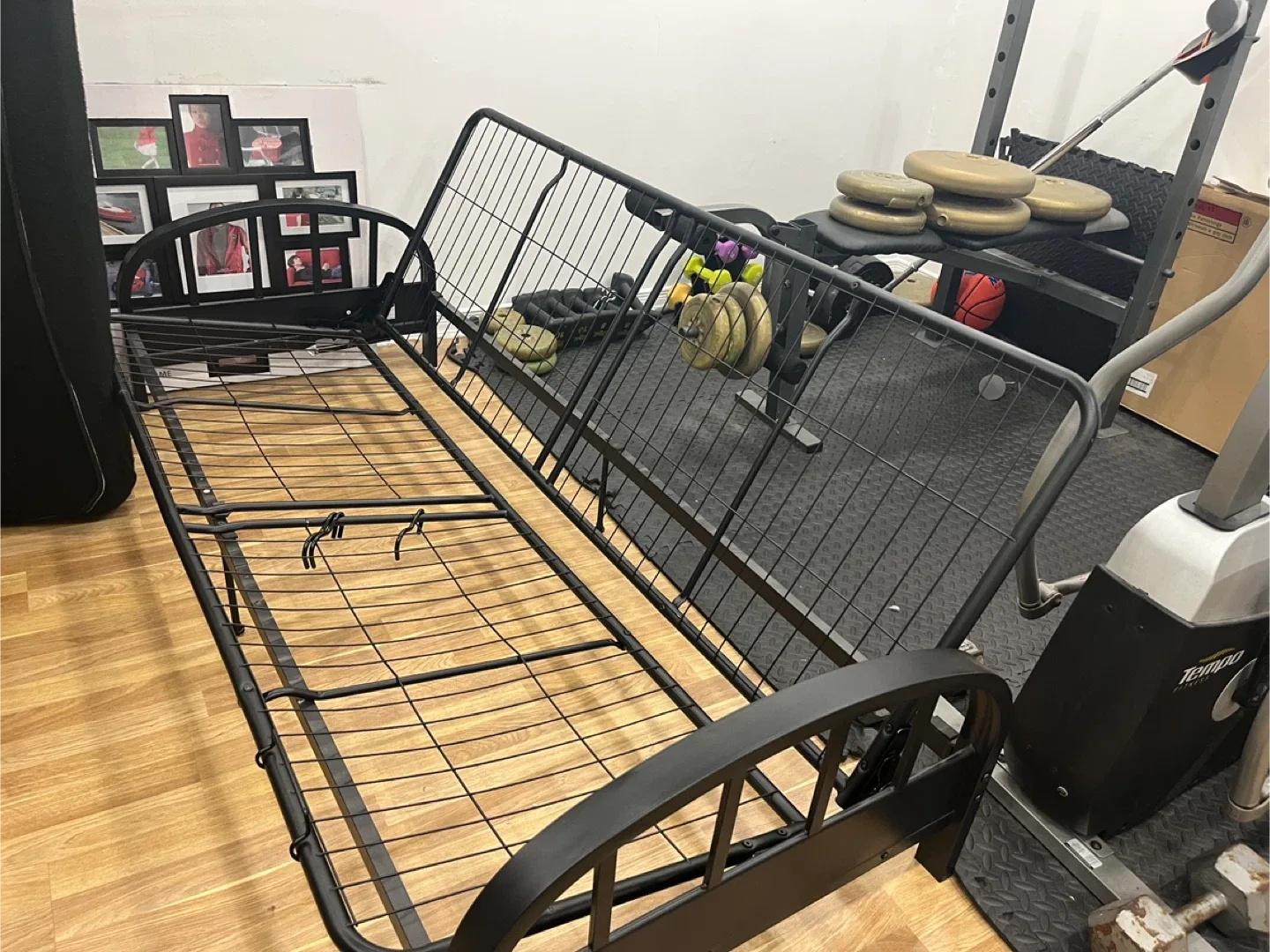 Black Futon Frame and Mattress image indicator(4)